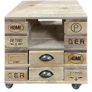 Beistelltisch-Palettenholz