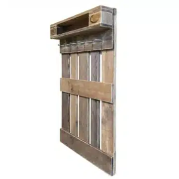 Paletten Garderobe