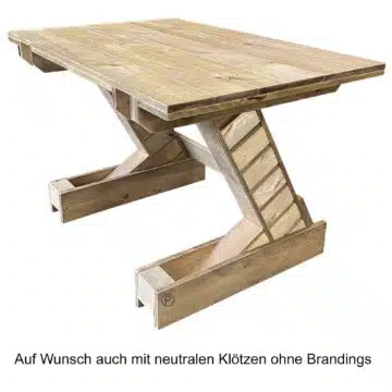 Schreibtisch aus Palettenholz