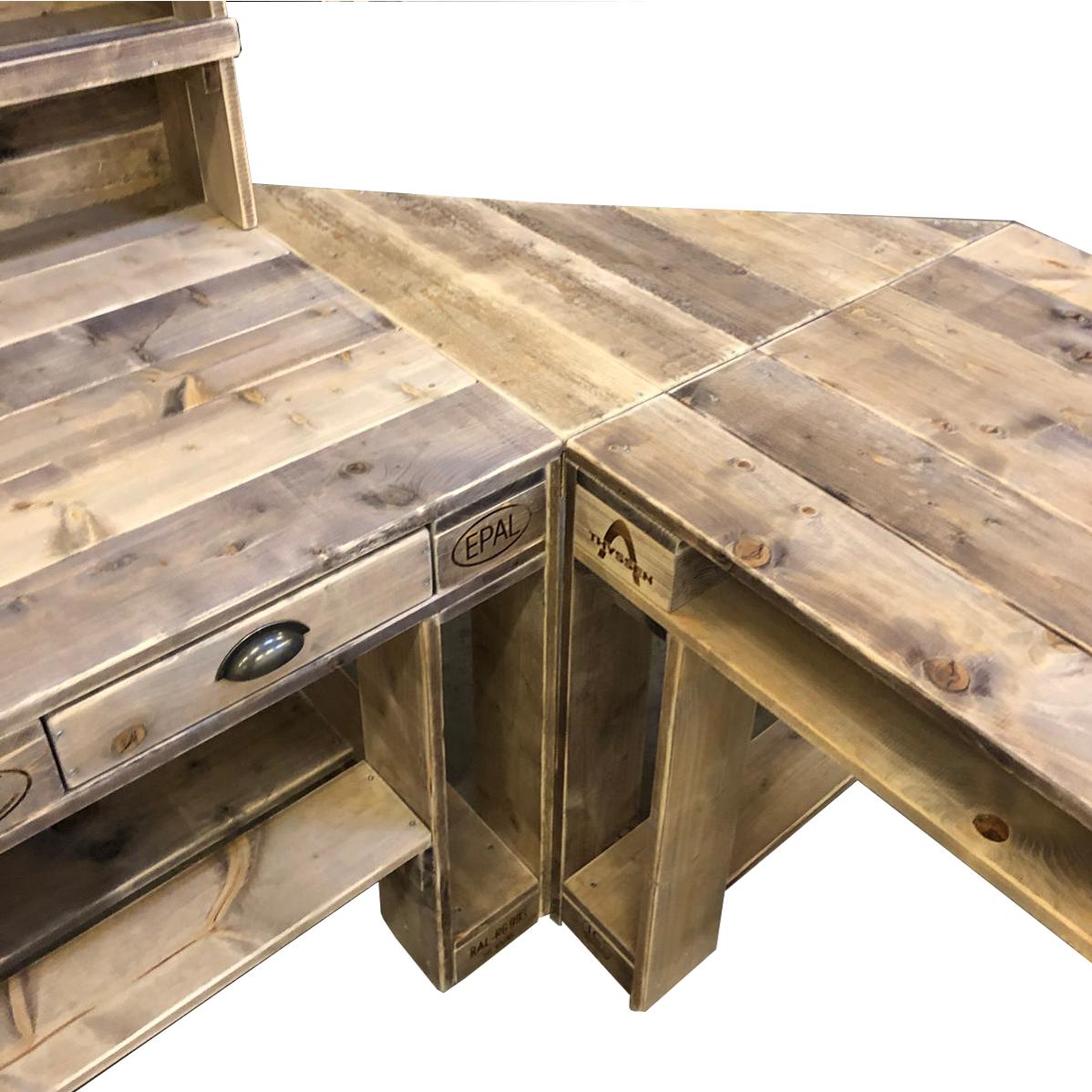 XXL Grilltisch aus Palettenholz