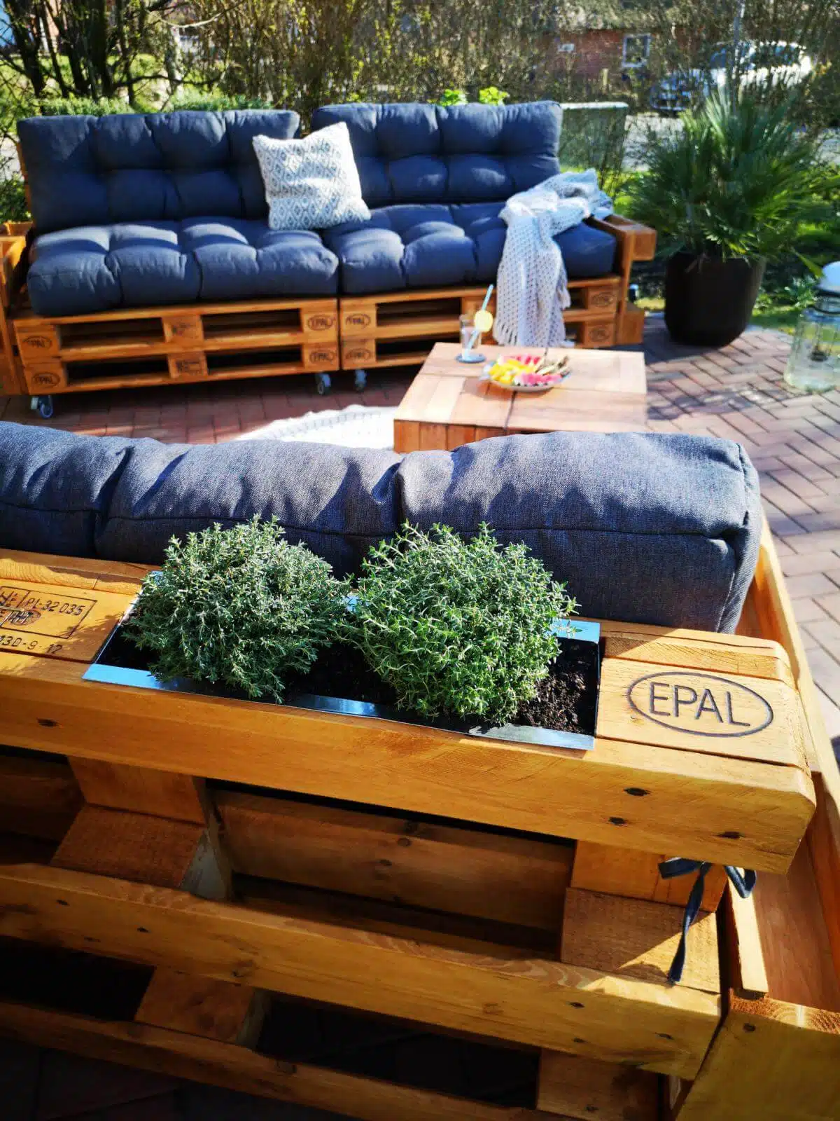 paletten lounge selber bauen
