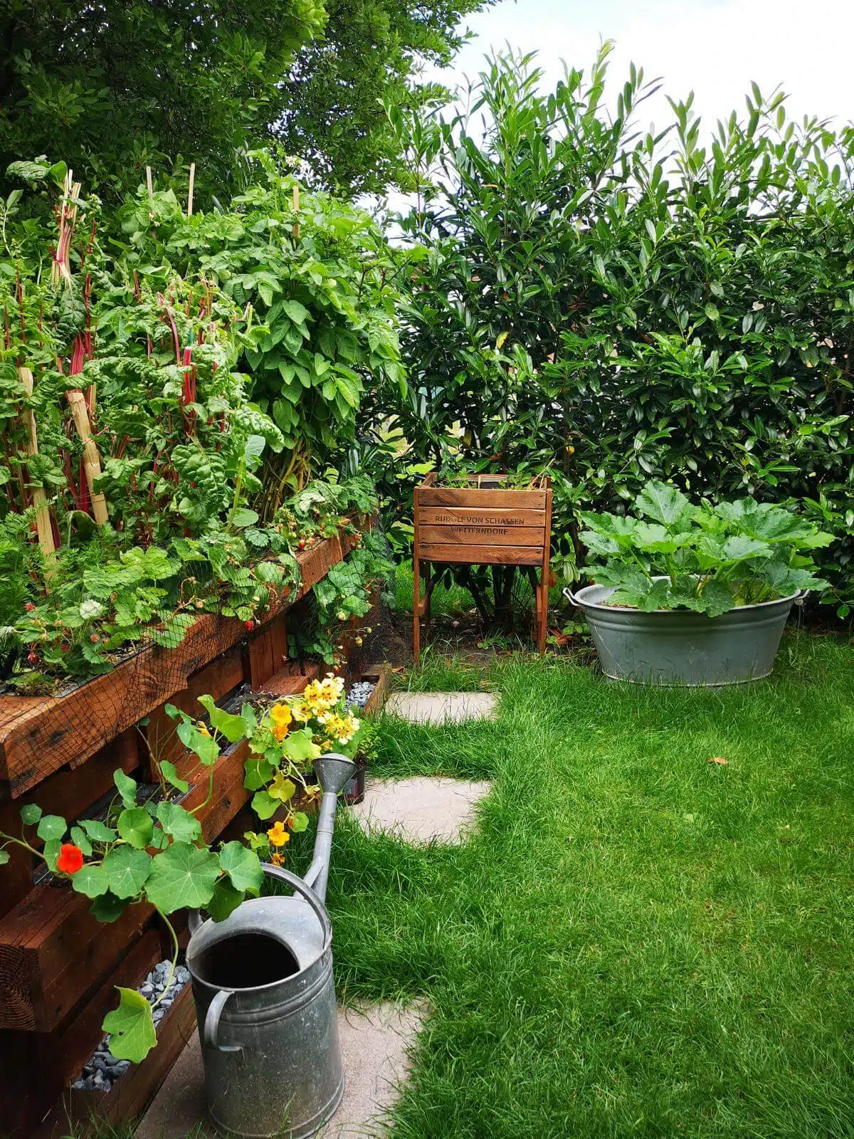 hochbeet aus paletten bauen bau anleitung
