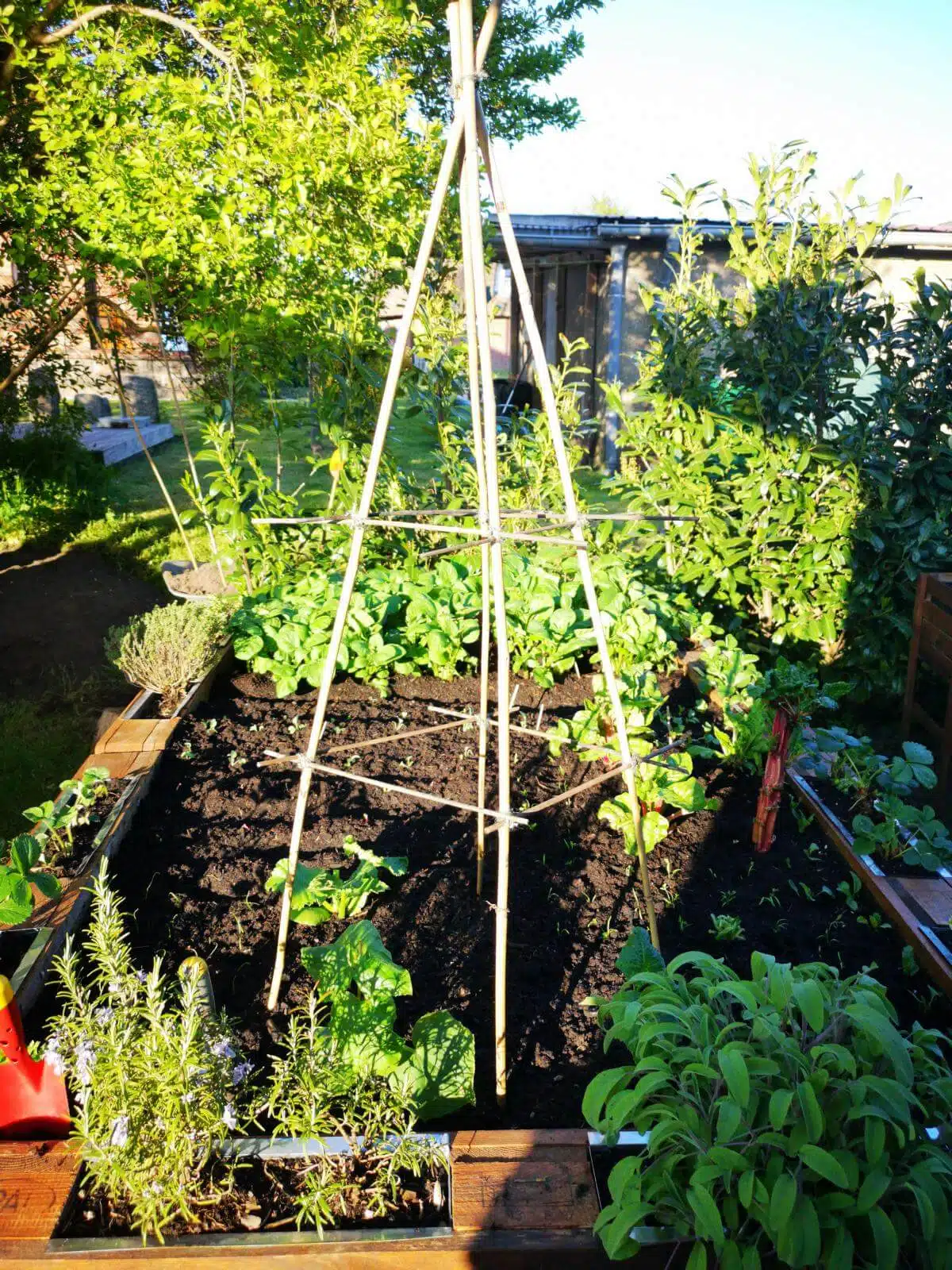 paletten beet bauen do it yourself