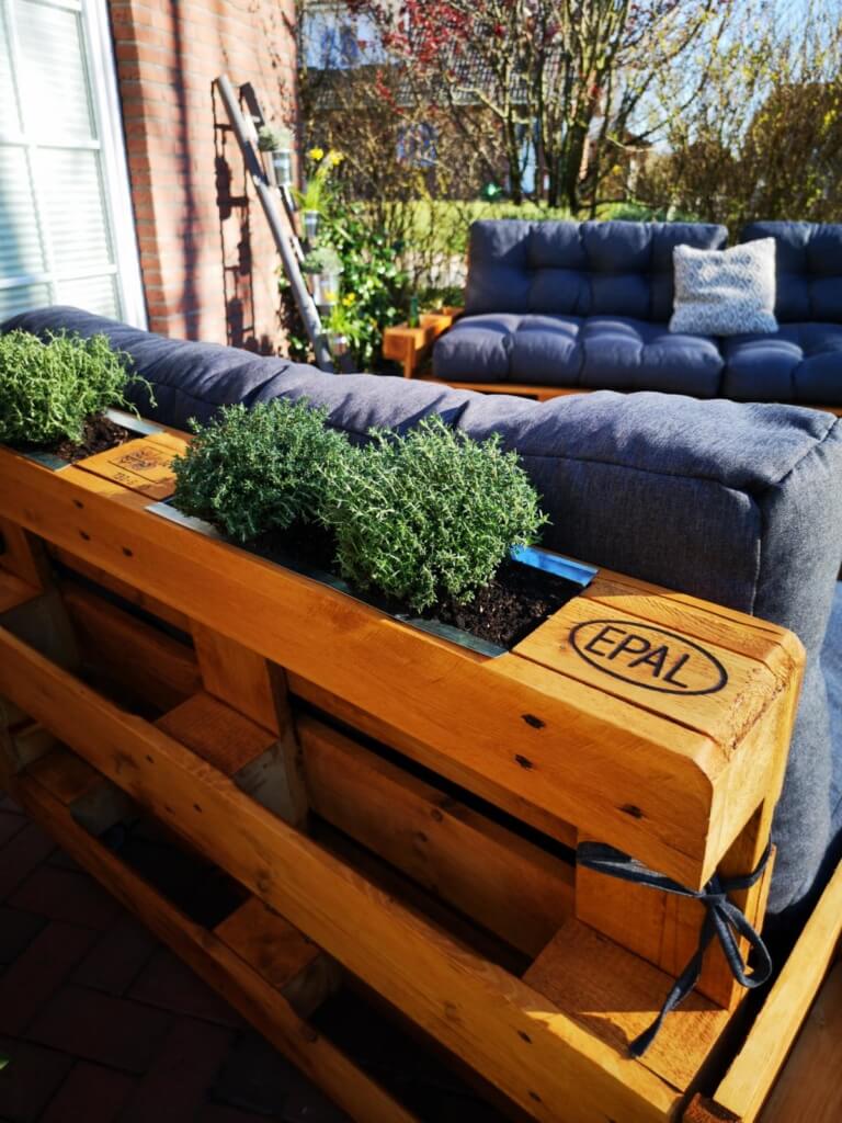 ᐅ Balkon & Terrasse Palettenmöbel selber bauen DIY & Shop