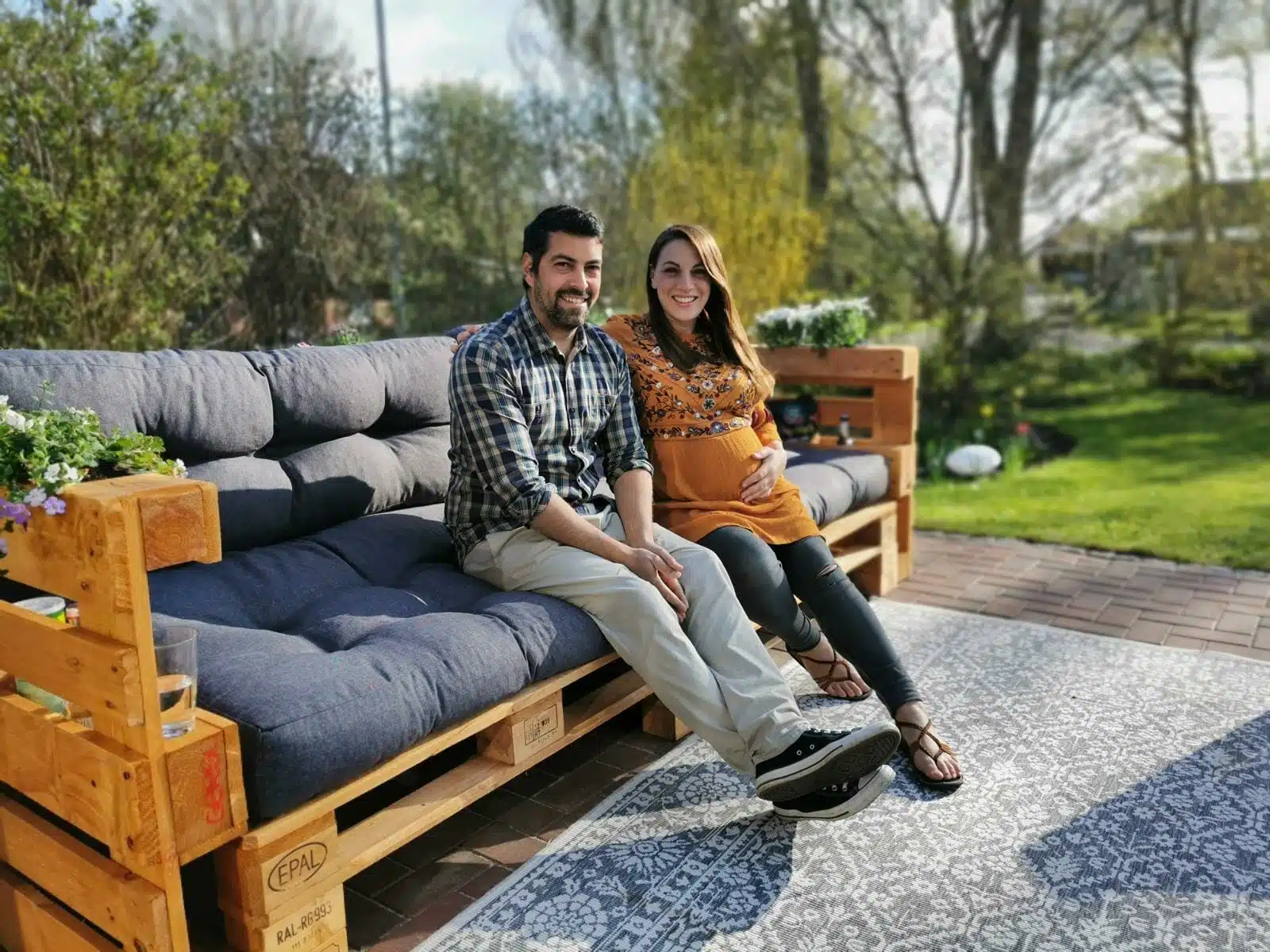 palettensofa paletten couch selber bauen palettenmoebel
