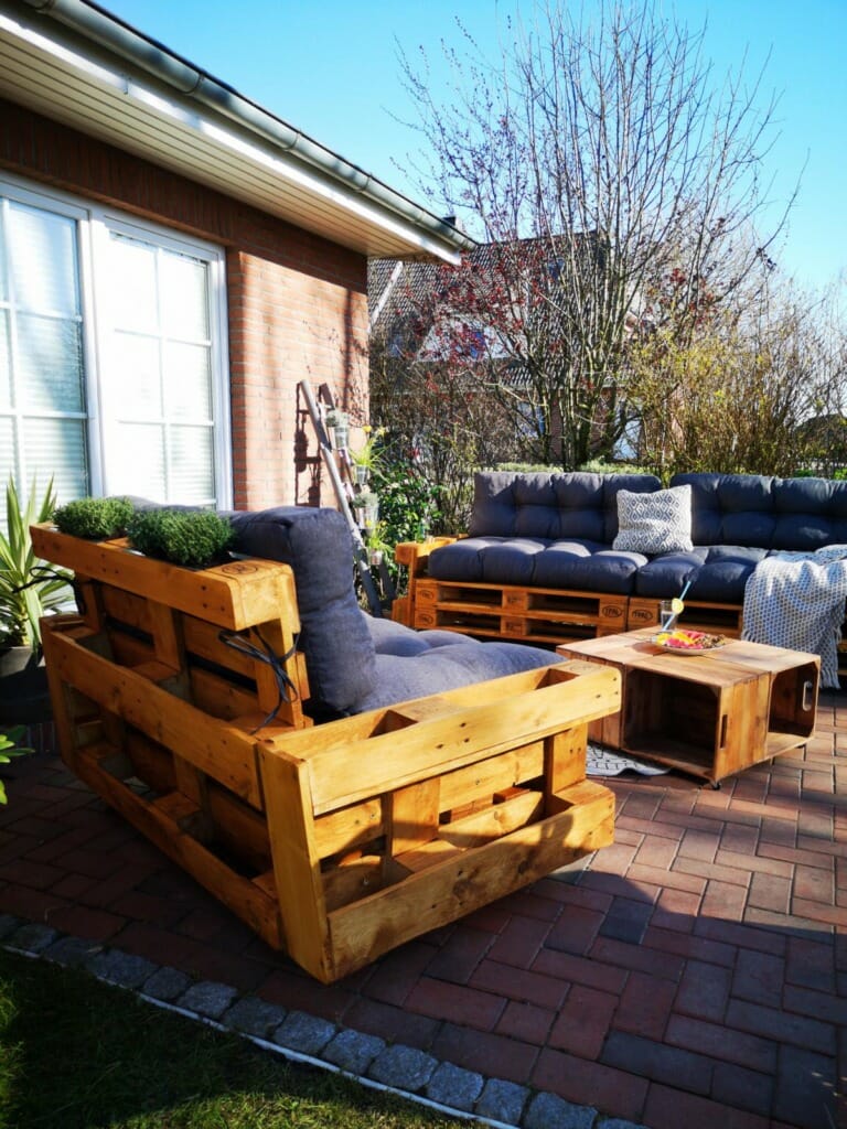 ᐅ Sitzmöbel aus Paletten selber bauen & kaufen DIY & Shop