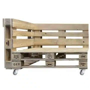 Sofa aus Paletten - Palettenmöbel Lounge