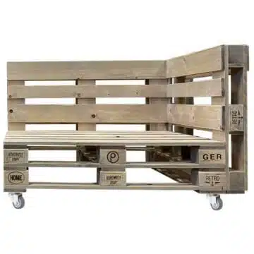 Sofa aus Paletten - Palettenmöbel Lounge