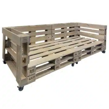 Sofa aus Paletten - Palettenmöbel Lounge