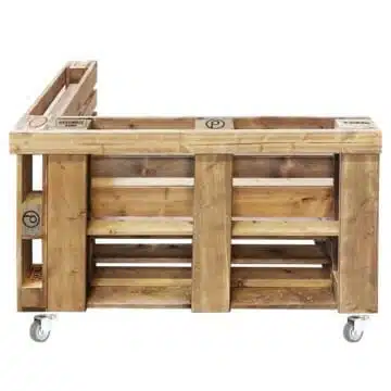 Sofa aus Paletten - Palettenmöbel Lounge