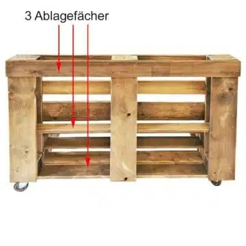 Sofa aus Paletten - Palettenmöbel Lounge