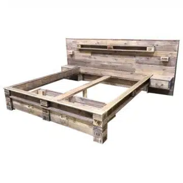 palettenbett bed bett aus paletten