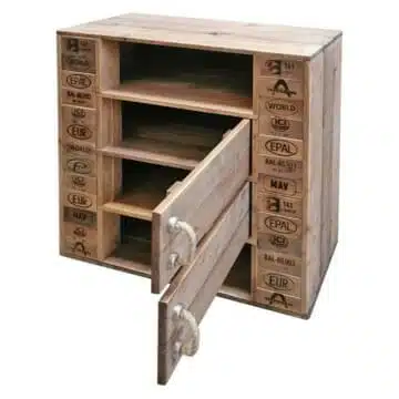 Highboard aus Palettenholz