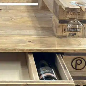 Lounge Sessel aus Palettenholz
