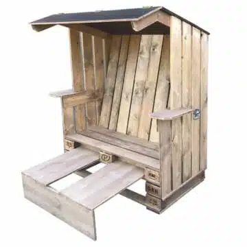 Paletten Strandkorb Palettenmöbel