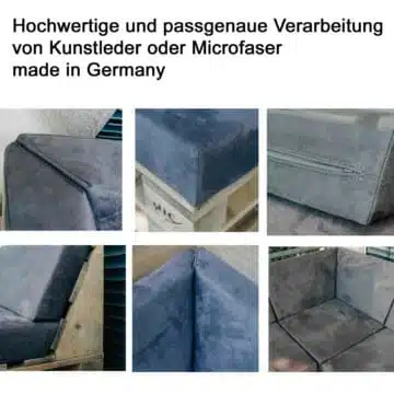 Palettenlounge Palettenmöbel Eckmodul