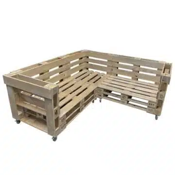 Palettenmöbel Lounge Kombination