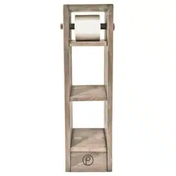 Toilettenpapier Halter im Palettenlook