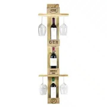 Weinregal aus Palettenholz