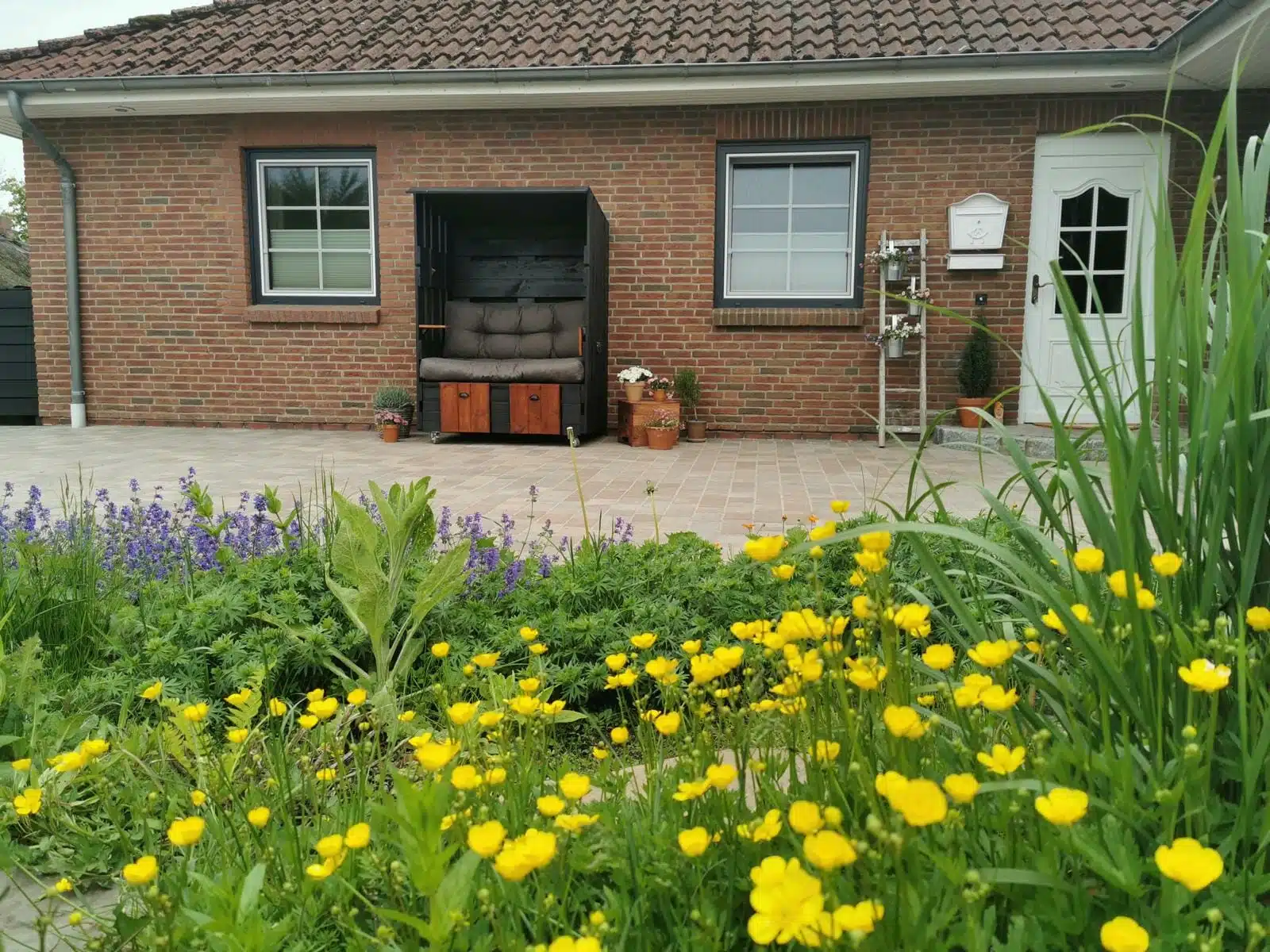 strandkorb aus paletten