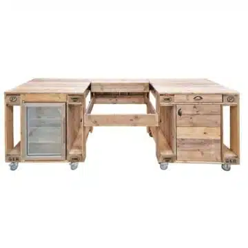 Grillstation aus Palettenholz