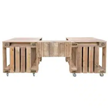 Grillstation aus Palettenholz