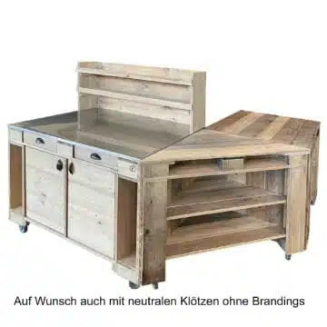 Grilltisch aus Palettenholz