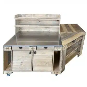Grilltisch aus Palettenholz