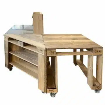 Grilltisch aus Palettenholz