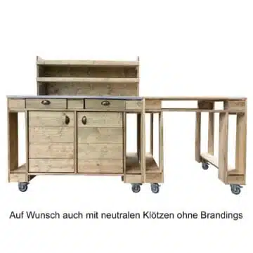Grillwagen aus Palettenholz