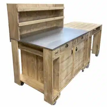Grillwagen aus Palettenholz