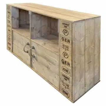 Highboard aus Paletten