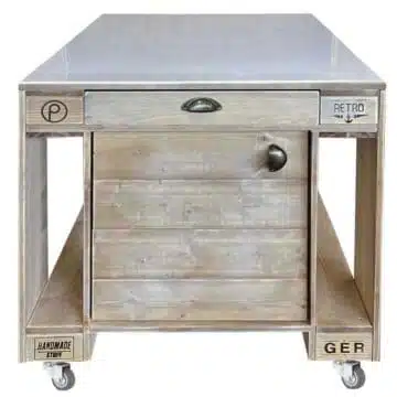 Paletten Grilltisch