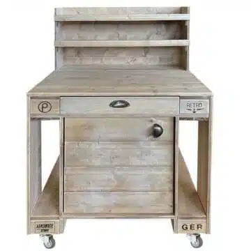 Paletten Grilltisch
