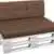 hellbraun paletten polster auflagen outdoor set