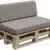 paletten lounge polster set grau