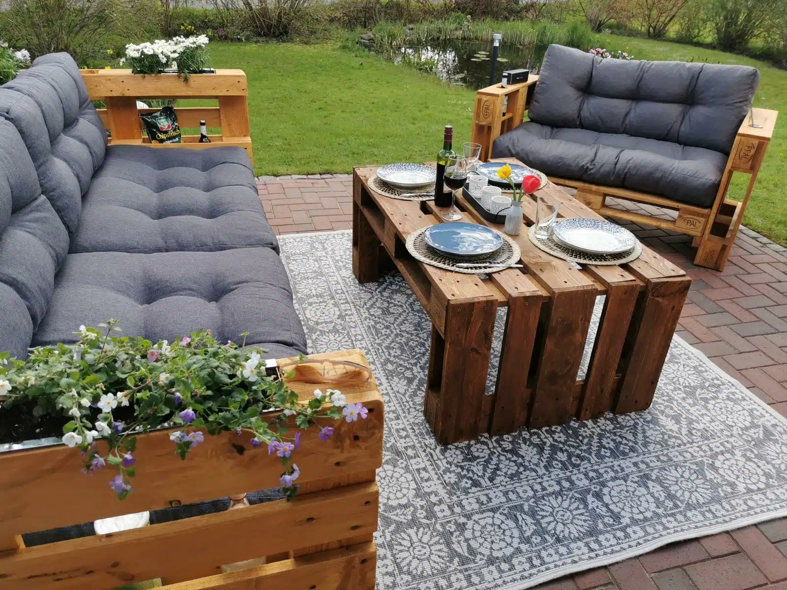 palettenmoebel lounge sofa selber bauen