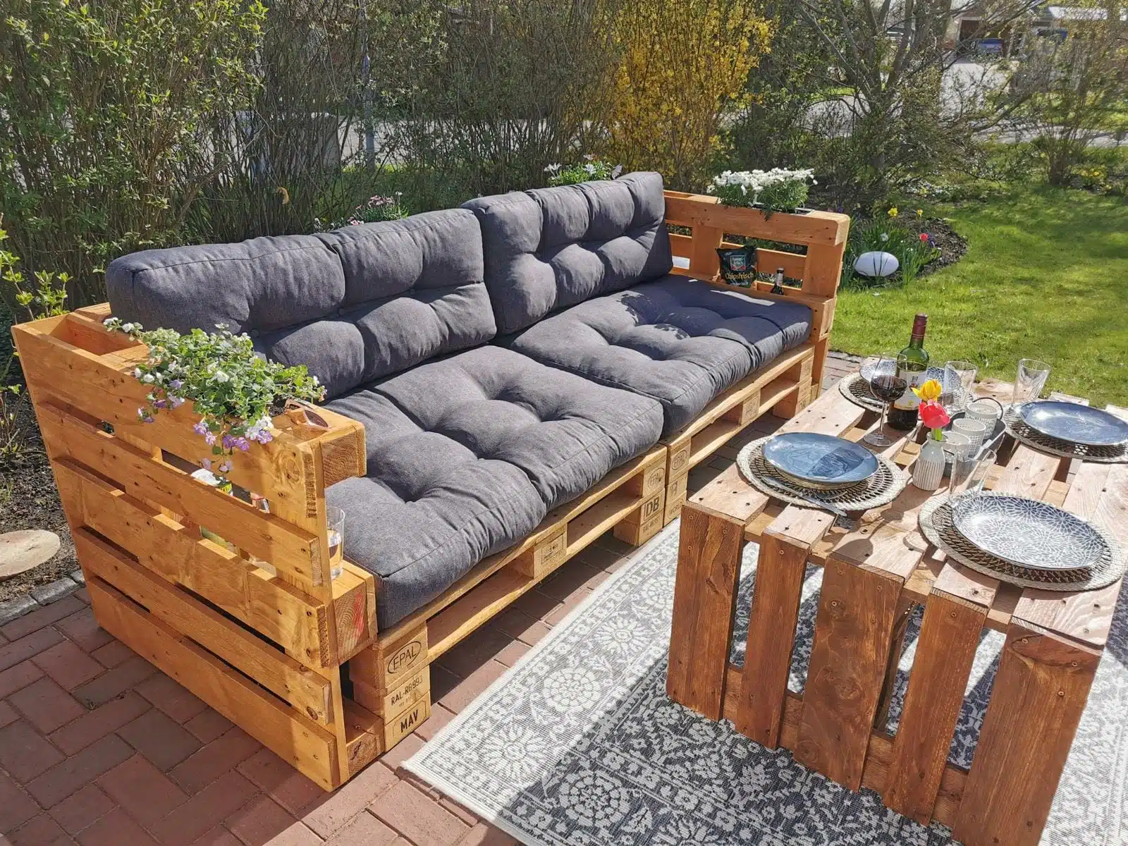 palettenmoebel sofa lounge couch bank selber bauen