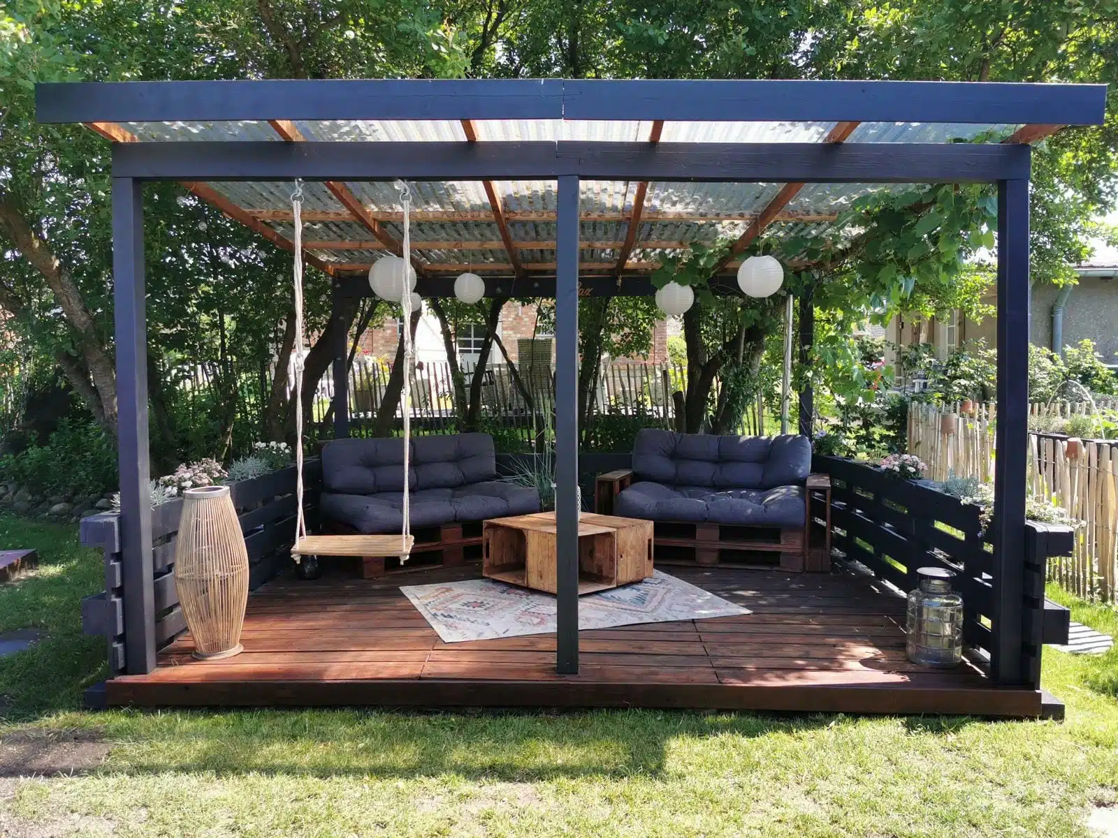 palettenmoebel terrasse garten balkon 