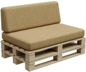 set outdoor lounge sofa polster honig