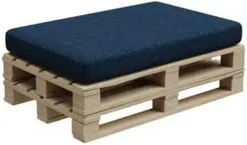 sitzkissen dunkelblau