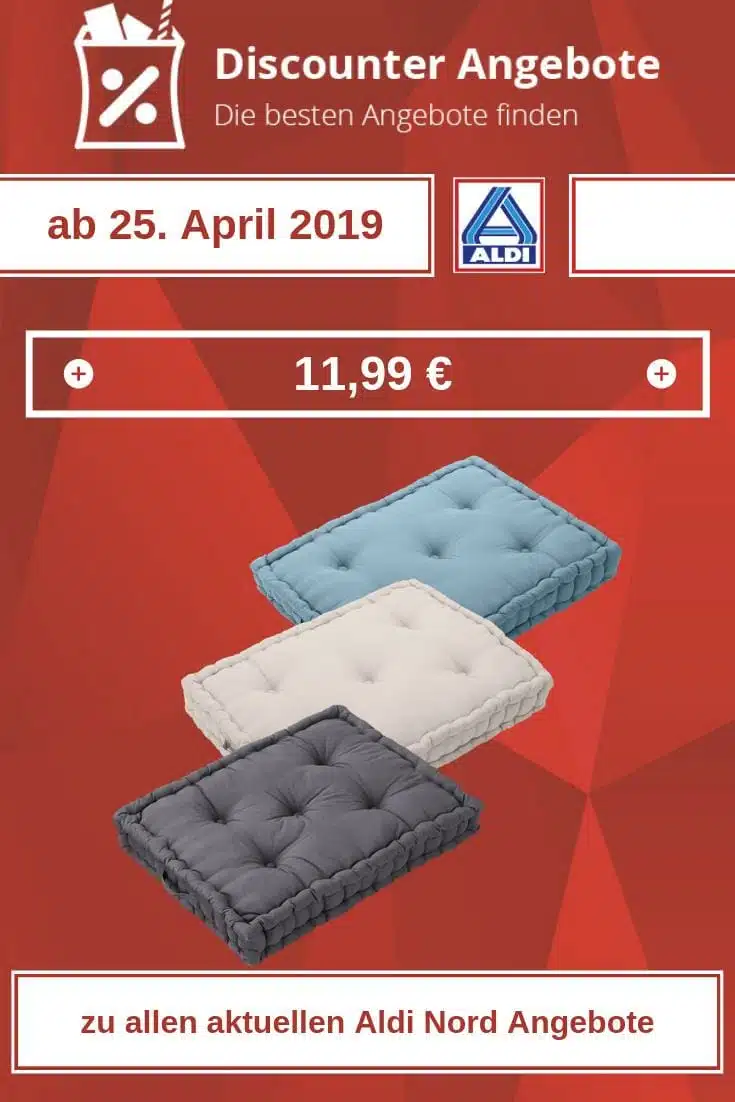 aldi europaletten 80x60cm palettenkissen sitzkissen