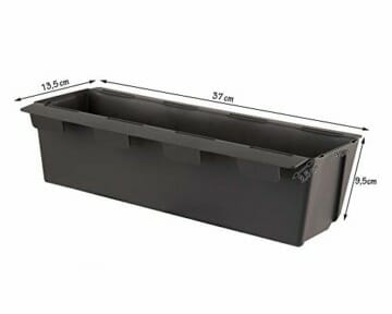 12er Set Blumenkästen für Paletten Pflanzeinsätze Europaletten