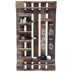 Weinregal aus Paletten-Regal Europaletten (8)