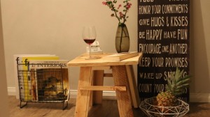 Hocker aus Paletten Anleitung
